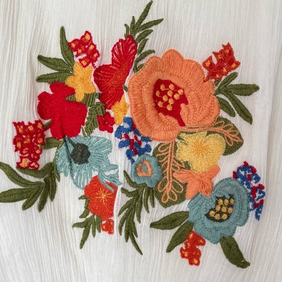 Anthropologie Farm Rio bloom maxi dress Large - Picture 3 of 12